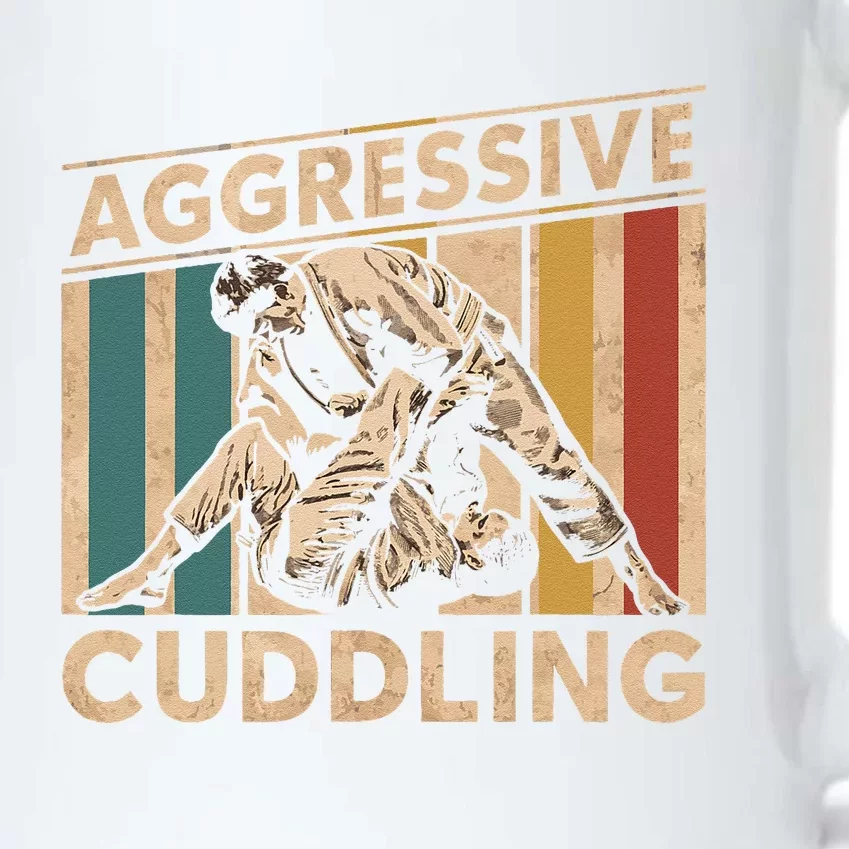 Aggressive Cuddling Black Color Changing Mug