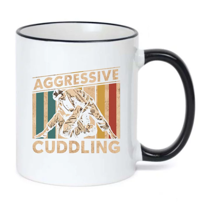 Aggressive Cuddling Black Color Changing Mug