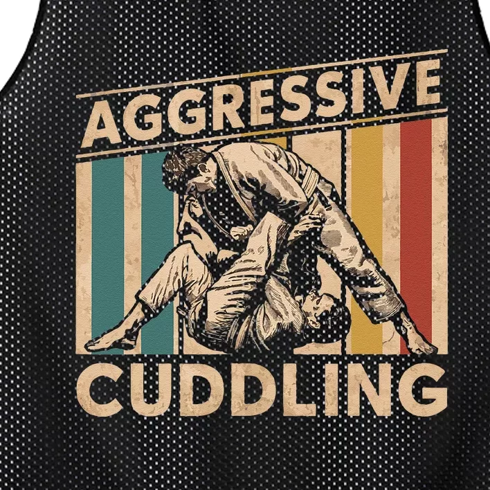 Aggressive Cuddling Mesh Reversible Basketball Jersey Tank