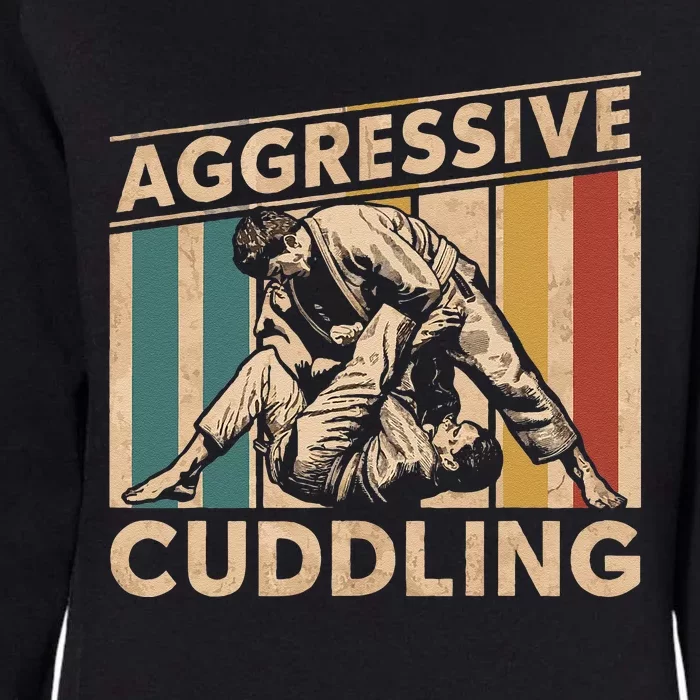 Aggressive Cuddling Womens California Wash Sweatshirt