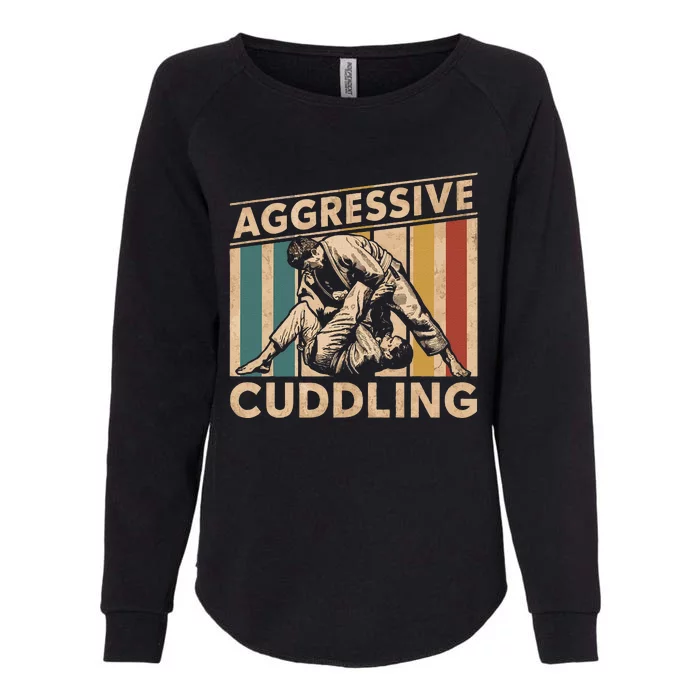 Aggressive Cuddling Womens California Wash Sweatshirt