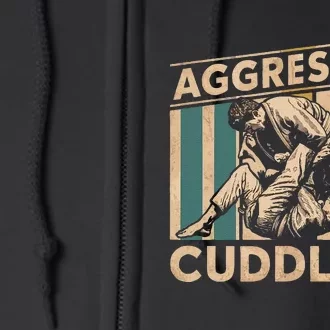 Aggressive Cuddling Full Zip Hoodie