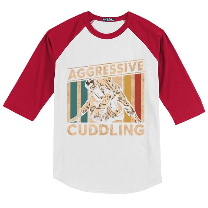 Aggressive Cuddling Kids Colorblock Raglan Jersey