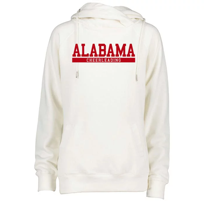 Alabama Cheerleading Womens Funnel Neck Pullover Hood