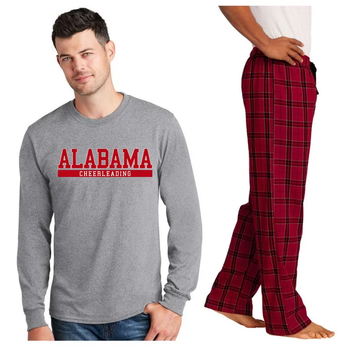 Alabama Cheerleading Long Sleeve Pajama Set