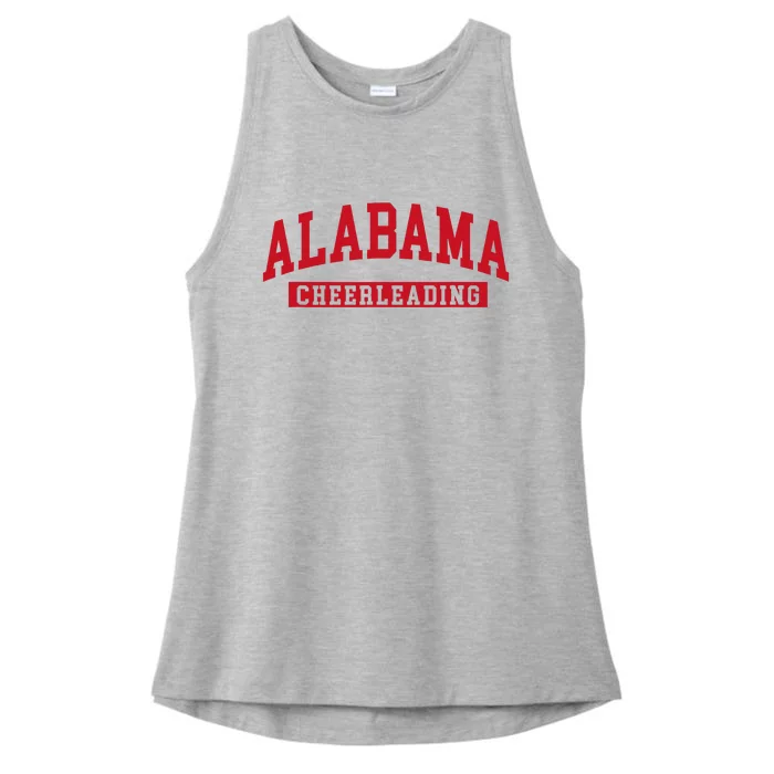 Alabama Cheerleading Ladies Tri-Blend Wicking Tank