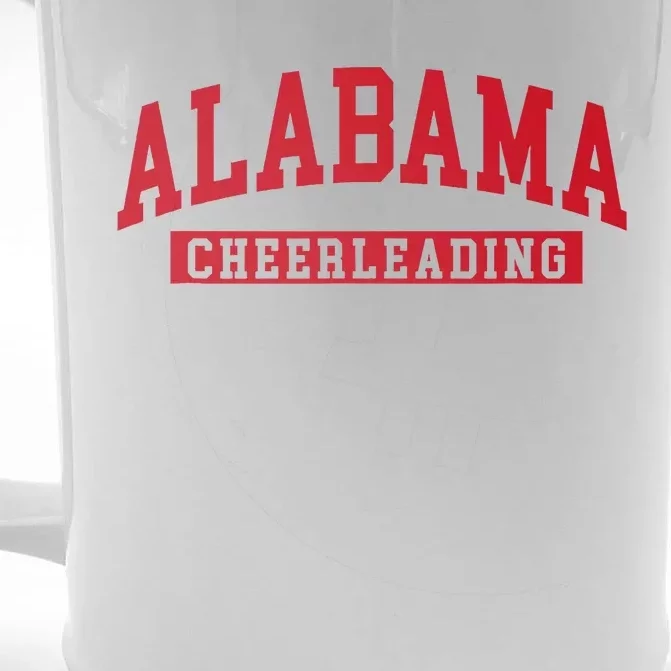 Alabama Cheerleading Front & Back Beer Stein