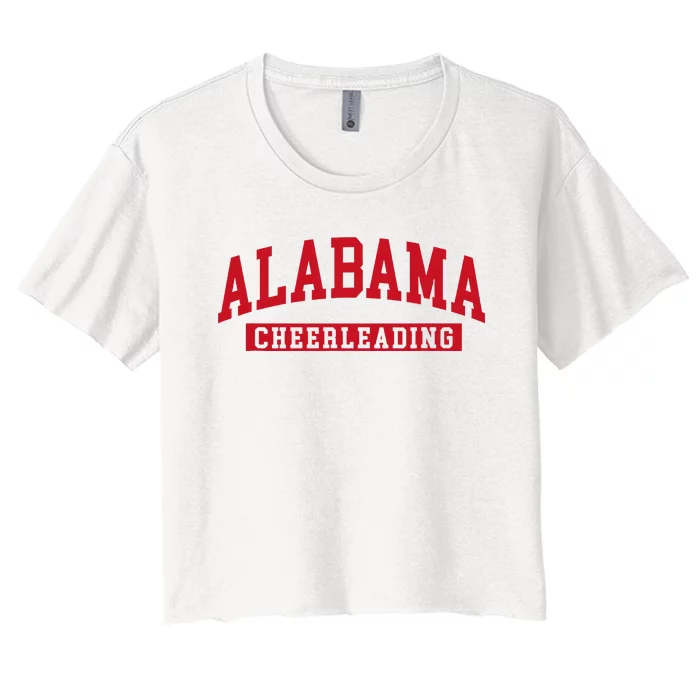 Alabama Cheerleading Women's Crop Top Tee