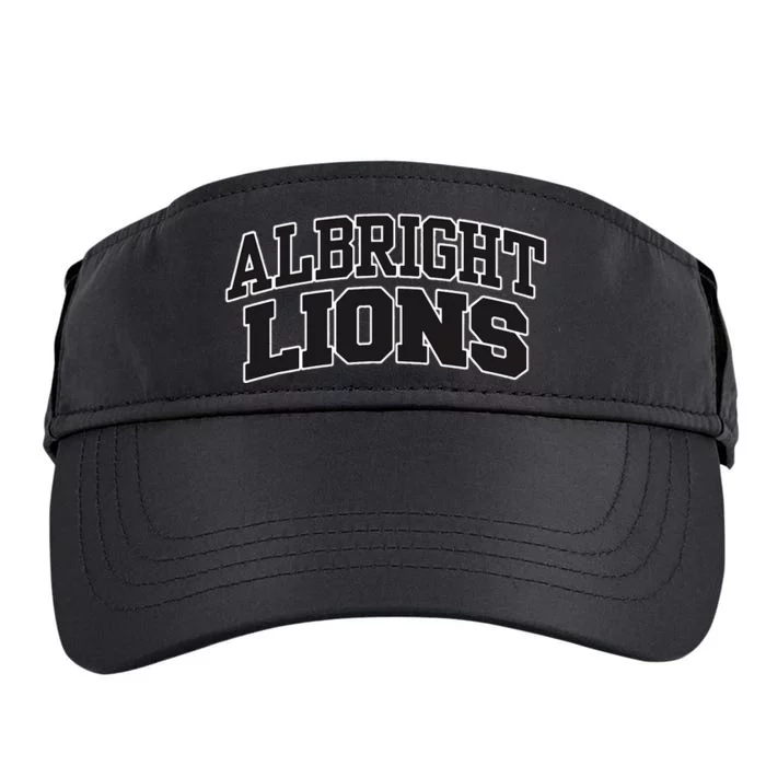 Albright College Arch Adult Drive Performance Visor