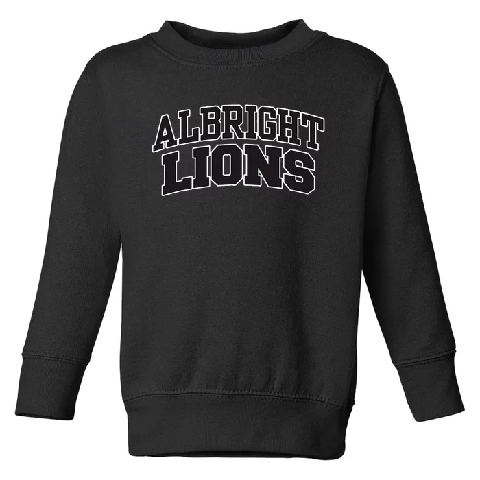 Albright College Arch Toddler Sweatshirt