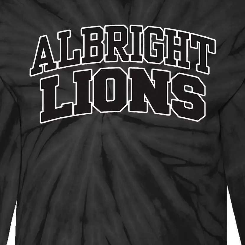 Albright College Arch Tie-Dye Long Sleeve Shirt