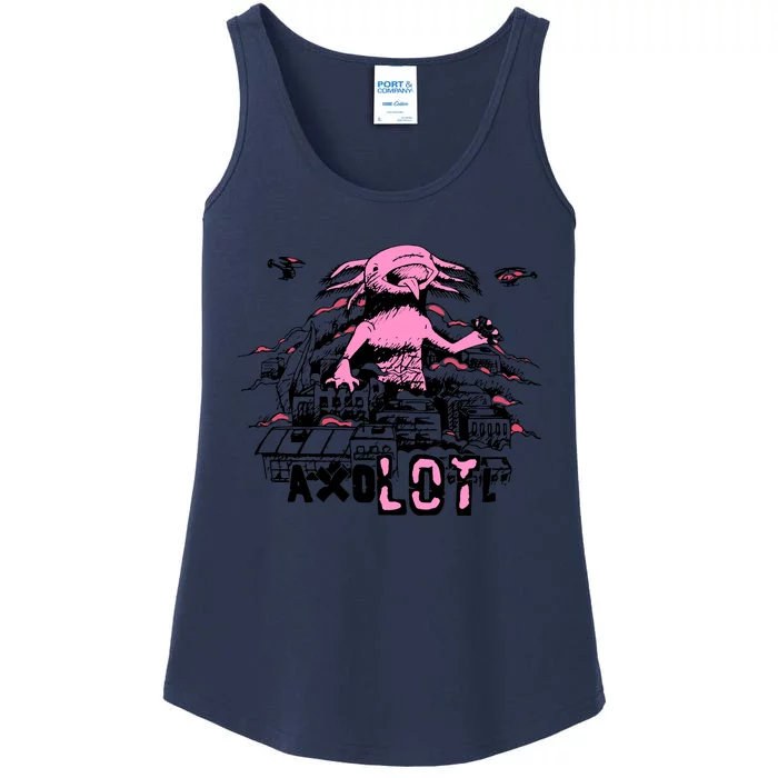 Axolotl Cute Ladies Essential Tank