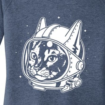 Astro Cat Women’s Perfect Tri Tunic Long Sleeve Shirt