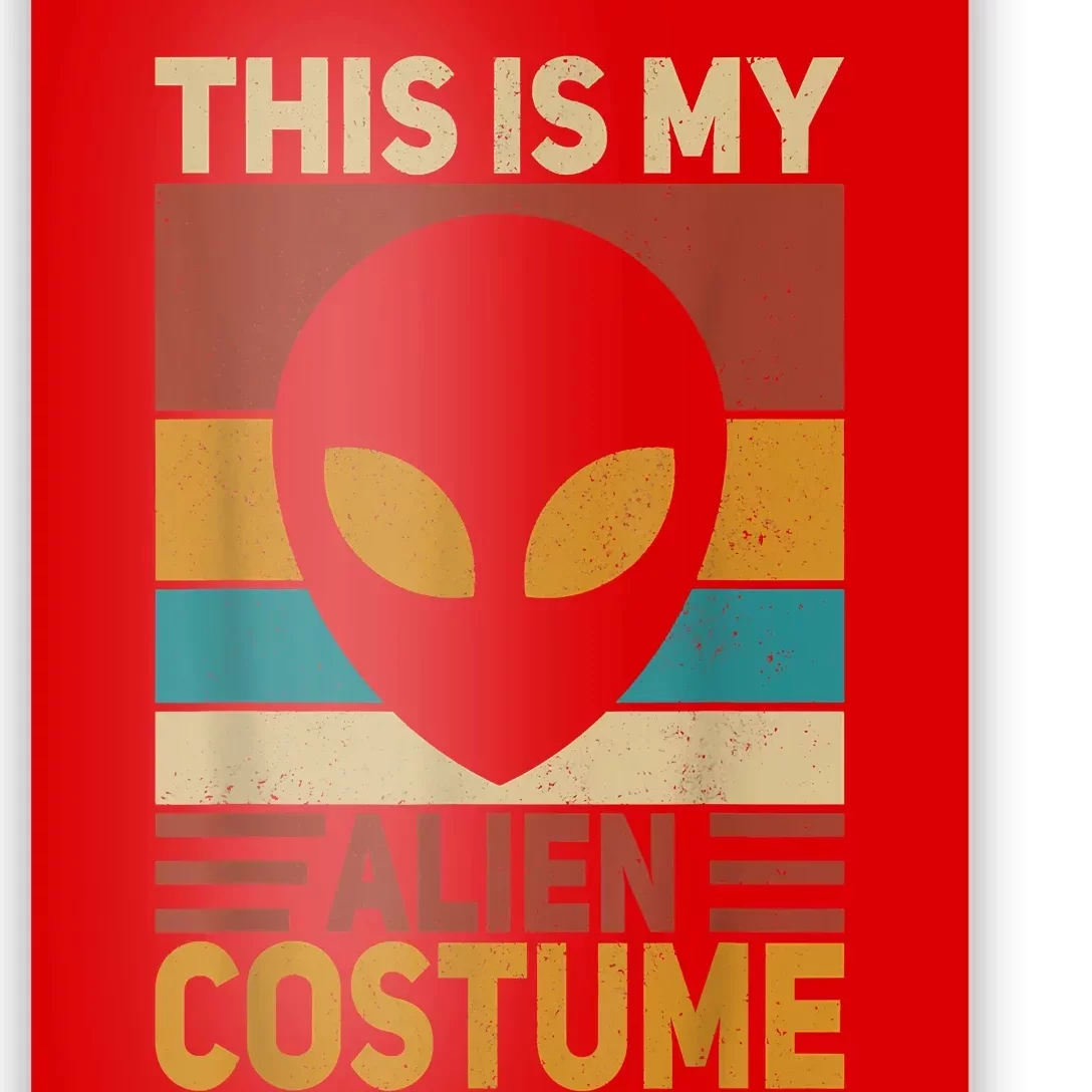 Alien Costume Alien Outfit Men Women Teen Alien Poster