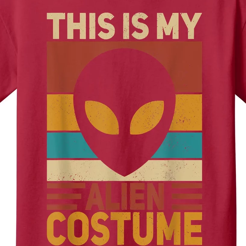 Alien Costume Alien Outfit Men Women Teen Alien Kids T-Shirt