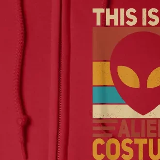 Alien Costume Alien Outfit Men Women Teen Alien Full Zip Hoodie