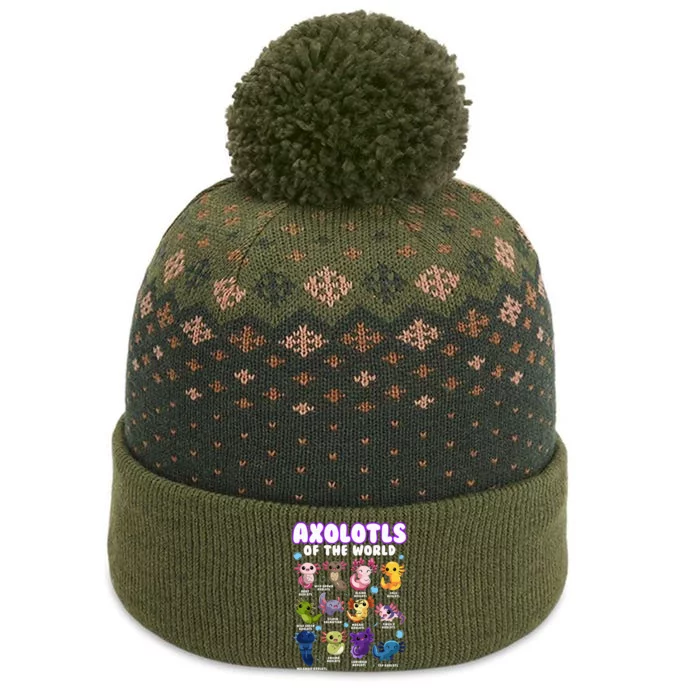 Axolotl Cute Axolotls Animals Of The World Herpetology The Baniff Cuffed Pom Beanie