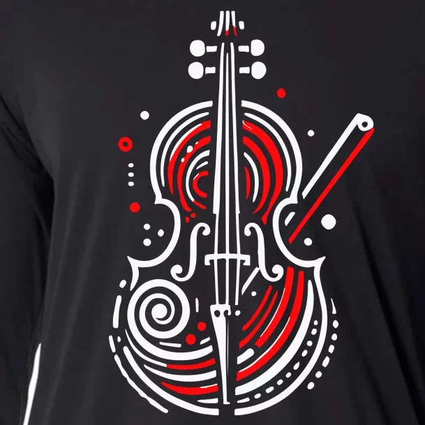 Artistic Cello Cooling Performance Long Sleeve Crew