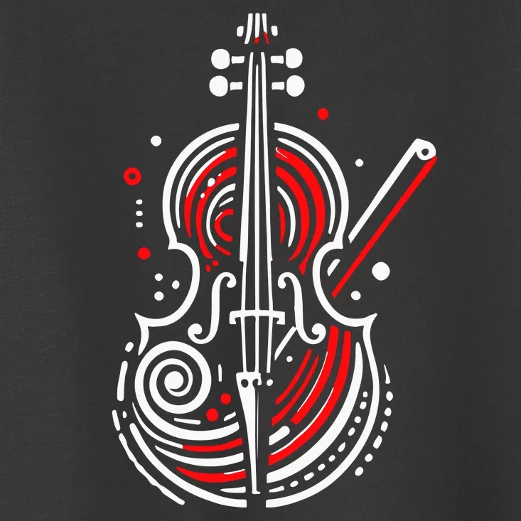 Artistic Cello Toddler T-Shirt