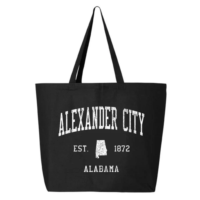 Alexander City Al Vintage Athletic Sports Js01 25L Jumbo Tote