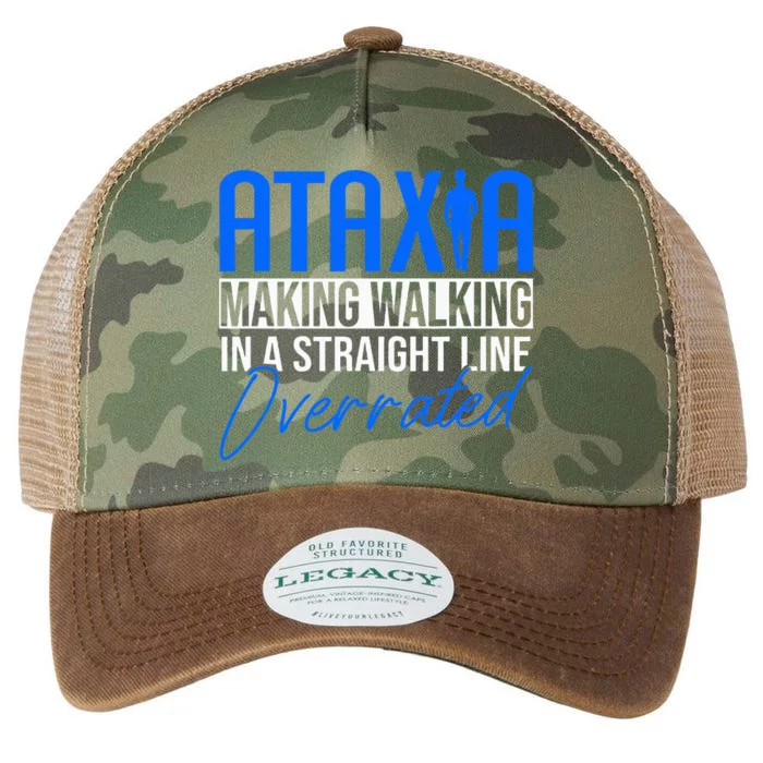 Ataxia Cerebellar Ataxia Legacy Tie Dye Trucker Hat