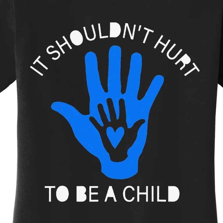 April Child Abuse Prevention Month Stand Up For Children Women's T-Shirt