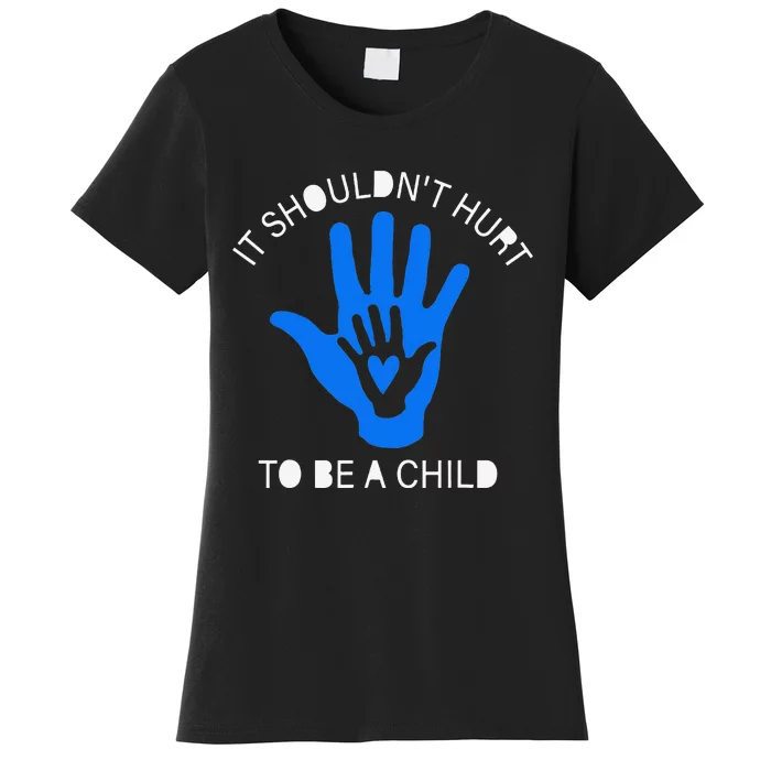 April Child Abuse Prevention Month Stand Up For Children Women's T-Shirt