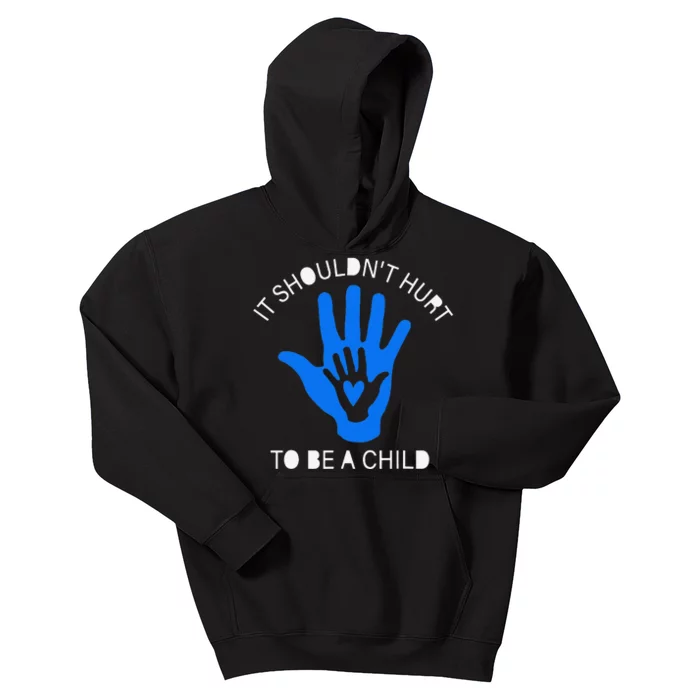 April Child Abuse Prevention Month Stand Up For Children Kids Hoodie