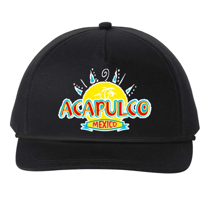 Acapulco Snapback Five-Panel Rope Hat