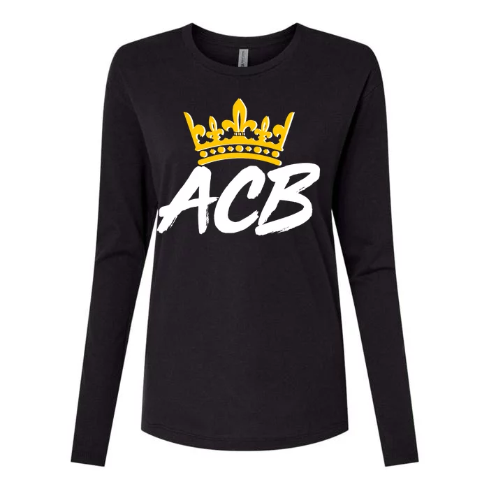 ACB Crown Amy Coney Barrett Womens Cotton Relaxed Long Sleeve T-Shirt