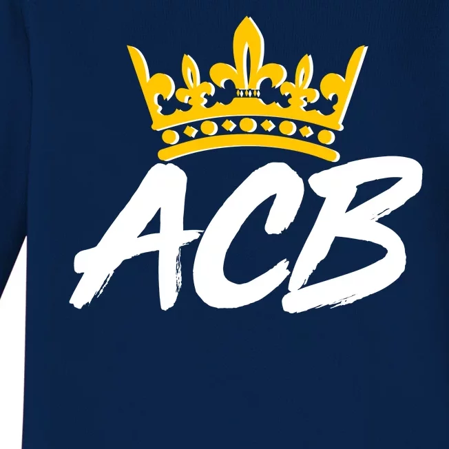 ACB Crown Amy Coney Barrett Baby Long Sleeve Bodysuit