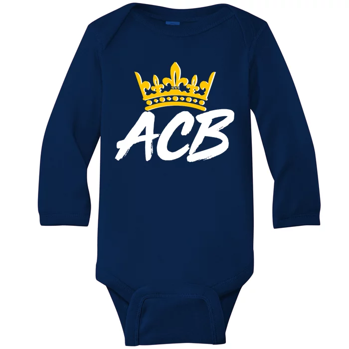 ACB Crown Amy Coney Barrett Baby Long Sleeve Bodysuit