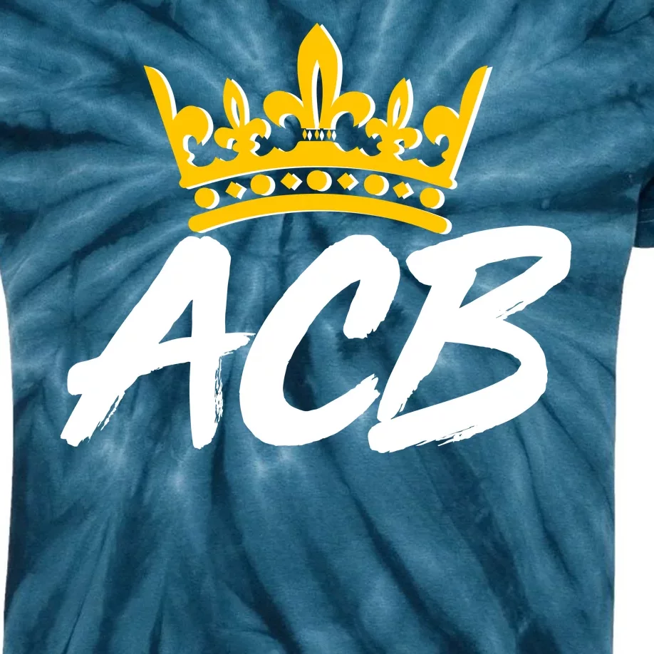 ACB Crown Amy Coney Barrett Kids Tie-Dye T-Shirt