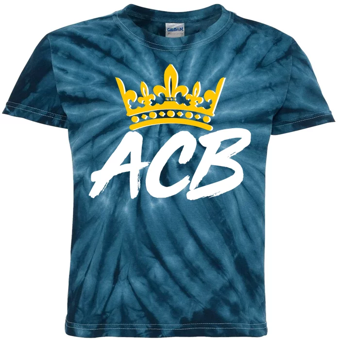 ACB Crown Amy Coney Barrett Kids Tie-Dye T-Shirt