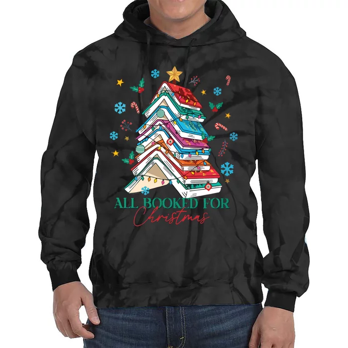 Acotar Christmas Books Tie Dye Hoodie