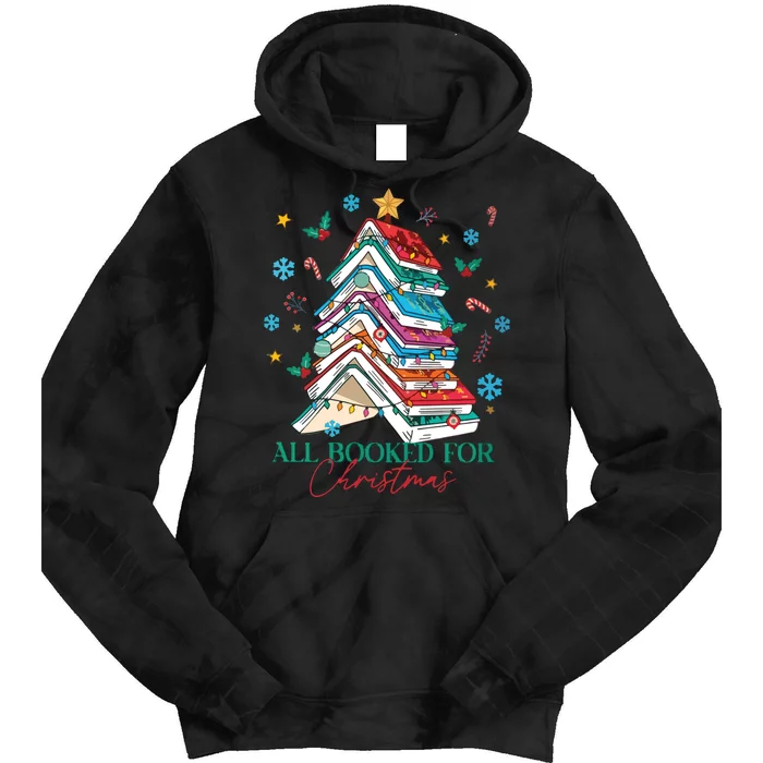 Acotar Christmas Books Tie Dye Hoodie