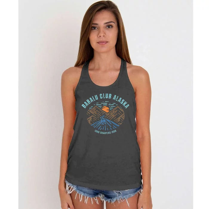 Alaska Cruise Babalu Women's Knotted Racerback Tank