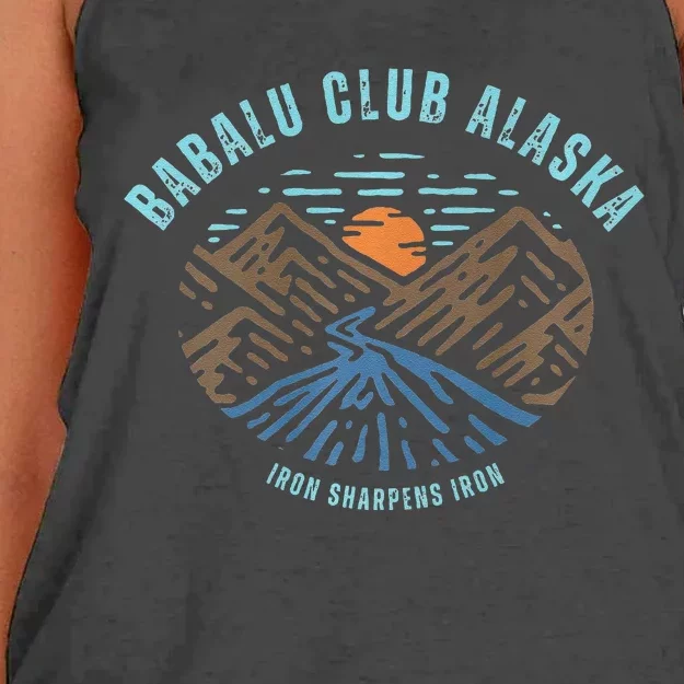 Alaska Cruise Babalu Women's Knotted Racerback Tank