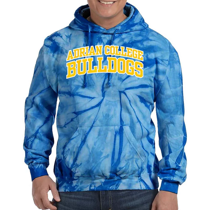 Adrian College Bulldogs Tie Dye Hoodie