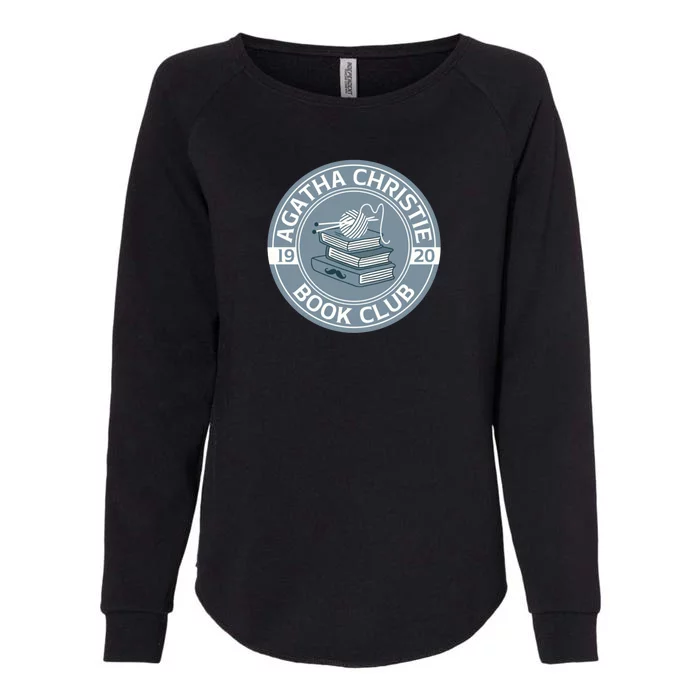 Agatha Christie Book Club Womens California Wash Sweatshirt