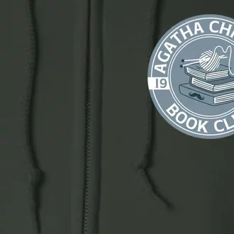 Agatha Christie Book Club Full Zip Hoodie