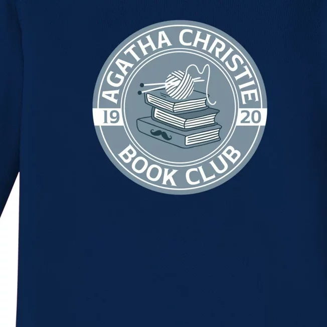 Agatha Christie Book Club Baby Long Sleeve Bodysuit