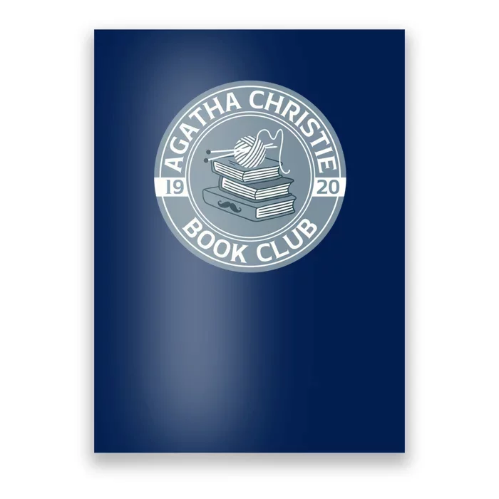 Agatha Christie Book Club Poster