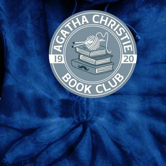 Agatha Christie Book Club Tie Dye Hoodie