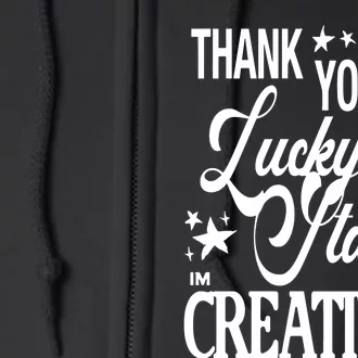 Alessia Cara Black Dead Man Thank You Lucky Stars Im Creative Full Zip Hoodie