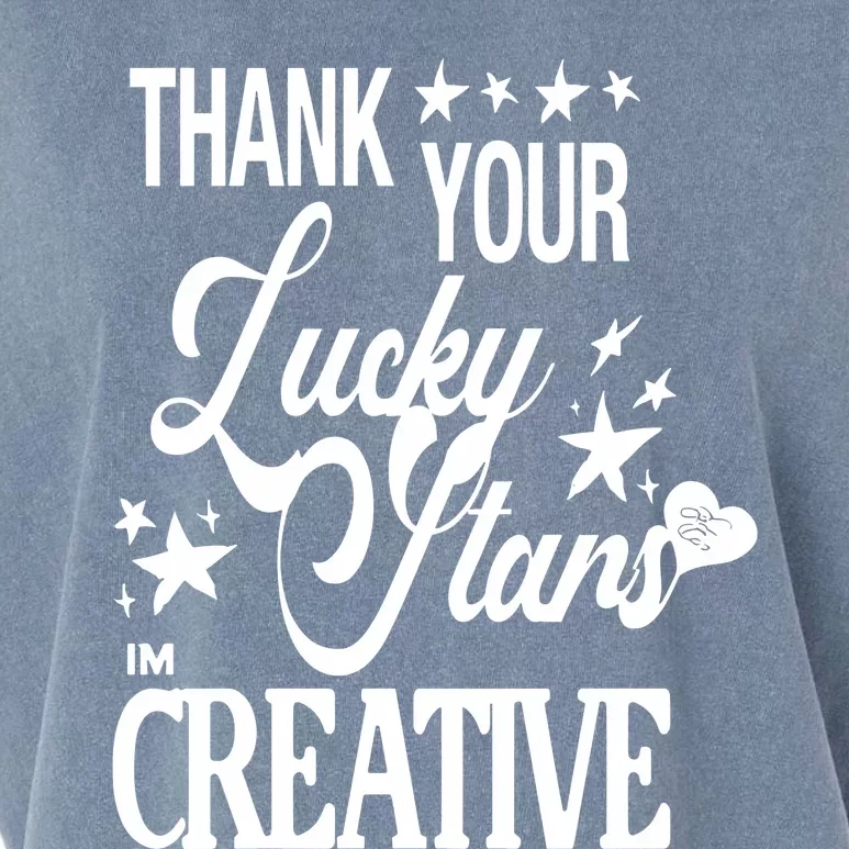 Alessia Cara Black Dead Man Thank You Lucky Stars Im Creative Garment-Dyed Women's Muscle Tee