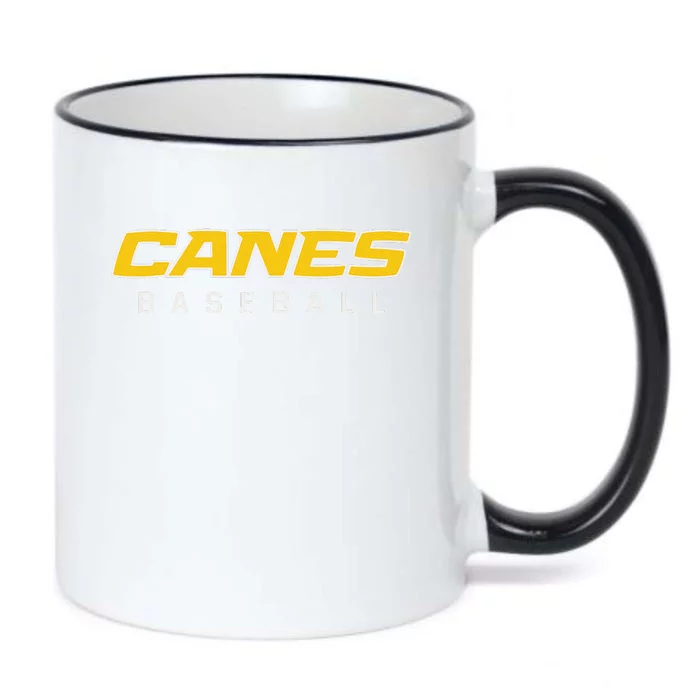 As Canes Baseball Sports Black Color Changing Mug