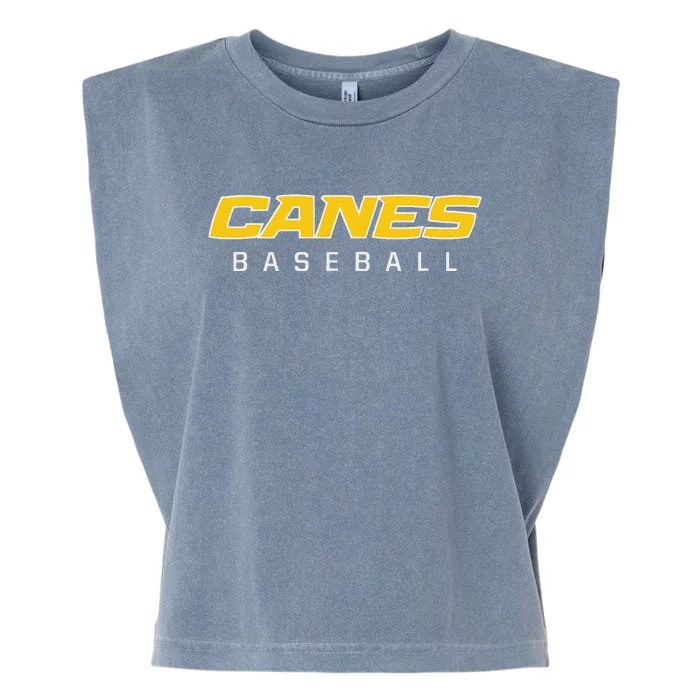 As Canes Baseball Sports Garment-Dyed Women's Muscle Tee