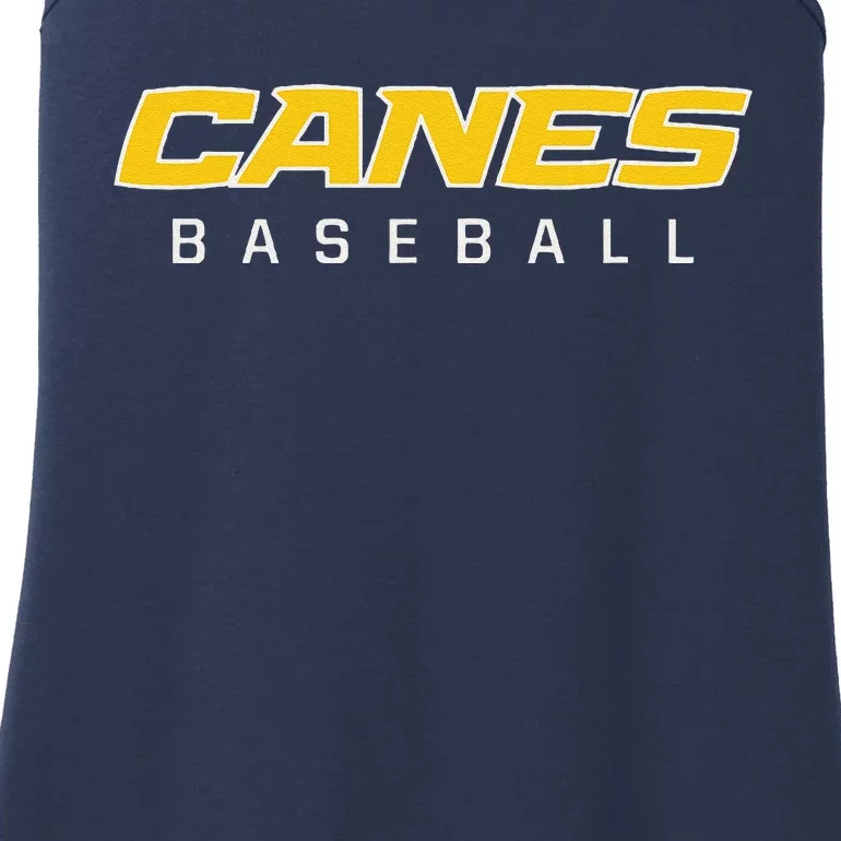 As Canes Baseball Sports Ladies Essential Tank