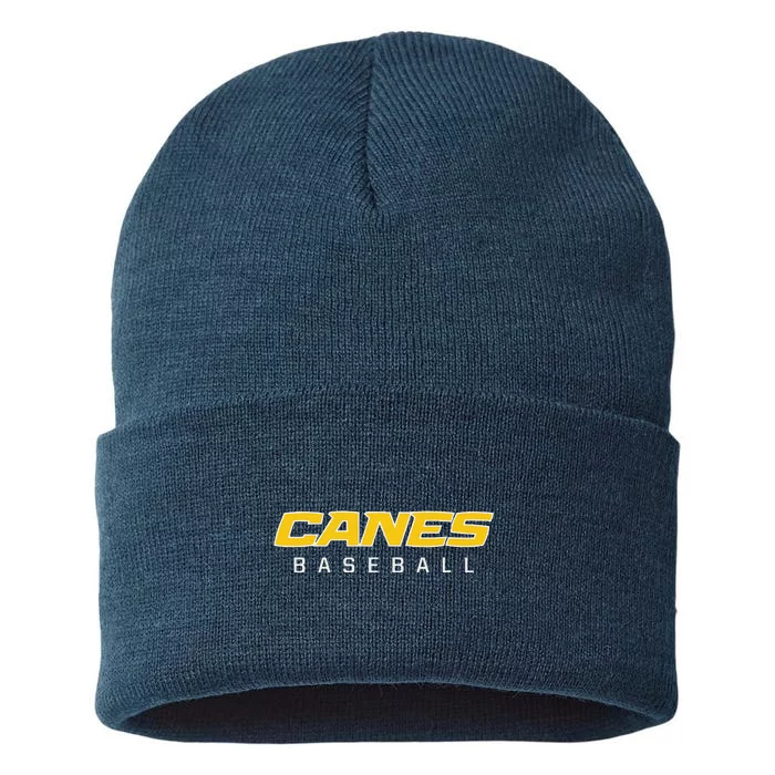 As Canes Baseball Sports Sustainable Knit Beanie